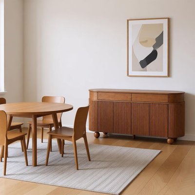 French-style vintage storage cabinet for tableware