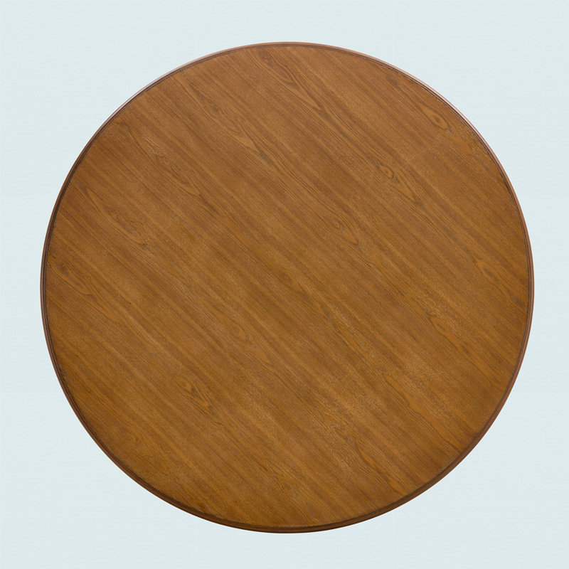 Table de salle à manger Nermira, Brun cendré, H 30 po x L 46,85 po x l 46,85 po