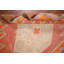 Orange Geometric Oushak Oriental Runner Rug 3x12