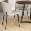 Joelle 4 - Person Solid Wood Top Double Pedestal Dining Set-96830551-96830550