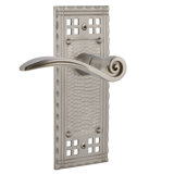 Craftsman Plate Passage (Hall & Closet) with Swan Lever