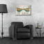 «Lovely Dragonfly» par Jean Plout, art mural en verre acrylique, 24 po x 16 po-1527711476