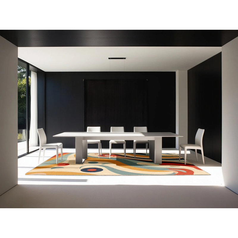 Spirited Snap Rug, Square 3'