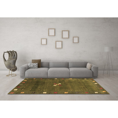 Washable Geometric Indoor Rug