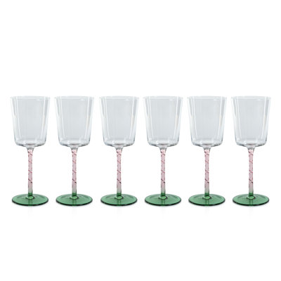Sachi 11.83oz. White Wine Glass Set