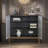 Light Luxury Wooden Rectangular Accent Cabinet