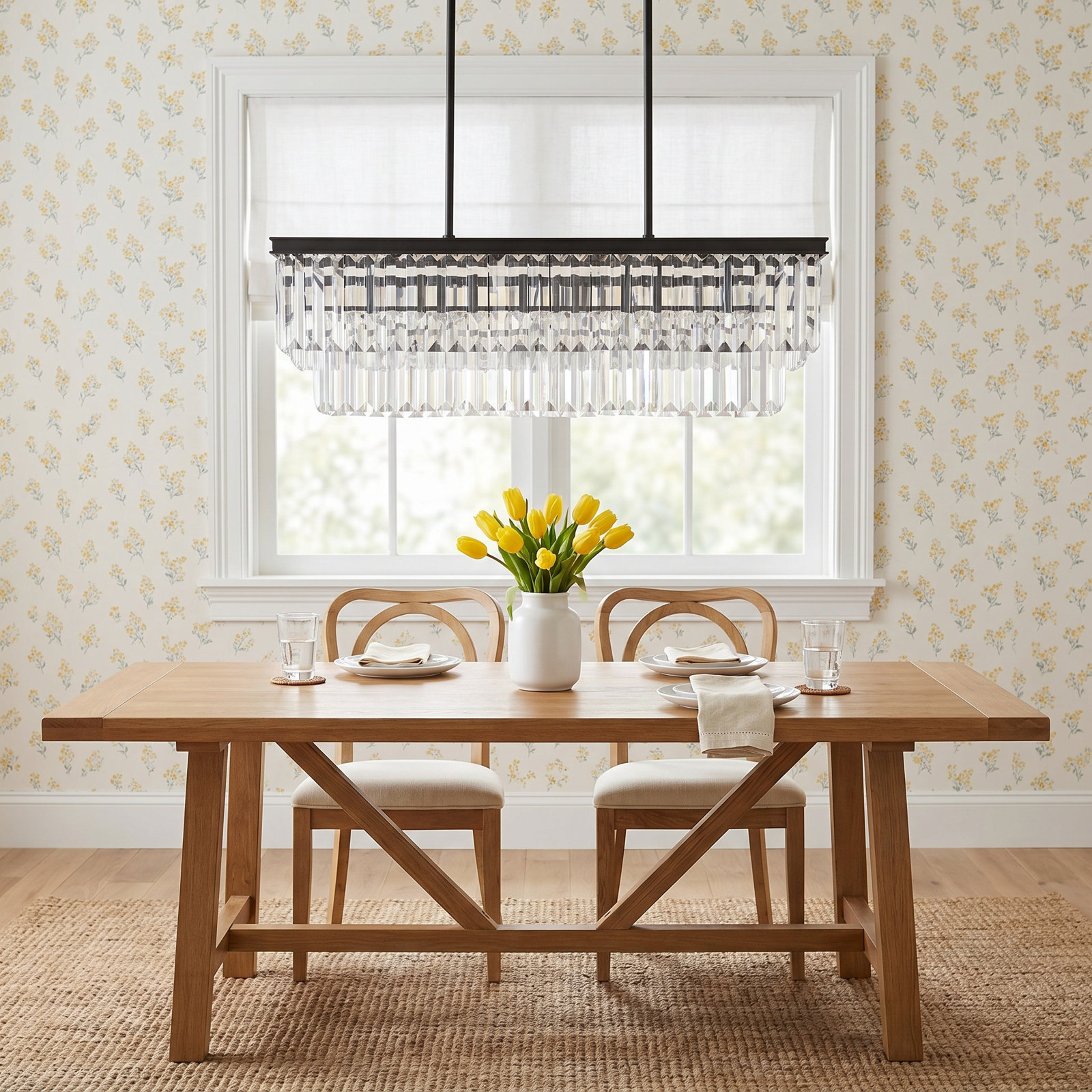 Galene 4 - Light Dimmable Tiered Chandelier, Antique Bronze