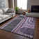 Premium Machine Washable Cerrito AMF532 Purple Rug