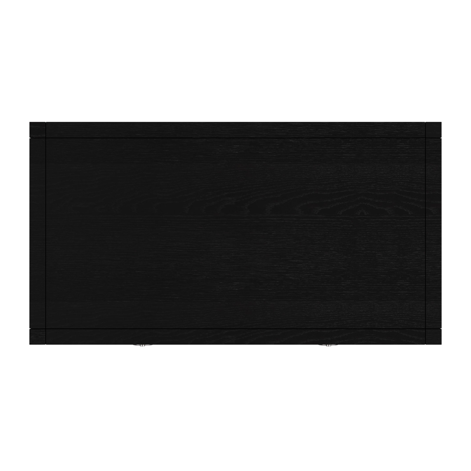 Elin Solid Wood Desk, Black