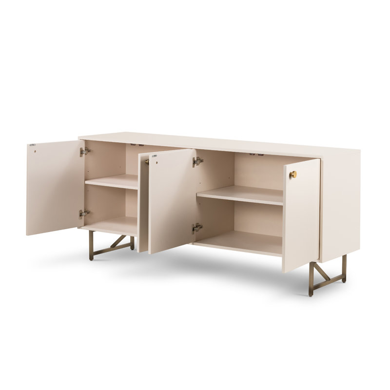 Van 72'' W Solid Wood Sideboard
