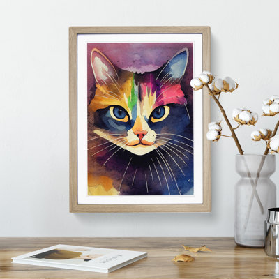 Cat Watercolour No.1 - Wall Art