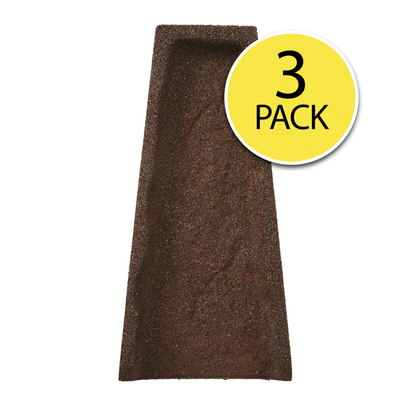 Rubberific Brown Rubber Splash Block (3 Pack)
