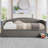 Velvet Daybed with Extended Pop Up Trundle-1126601966