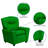 Contemporary Kids Recliner with Cup Holder-56801102