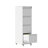4 Drawer Metal Locking Vertical File Cabinet on Wheels – Heavy-Duty Lockable Cabinet for Home & Office, 17.71"D*15.16"W*52.28"H