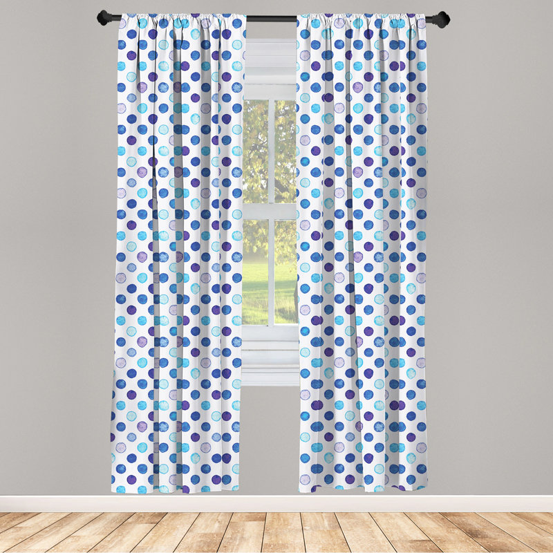 East Urban Home Semi-Sheer Rod Pocket Sliding Panel, 28" x 84"