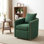 Fauteuil pivotant rembourré Fauteuil club Fauteuil club pour salon, coin lecture et petits espaces