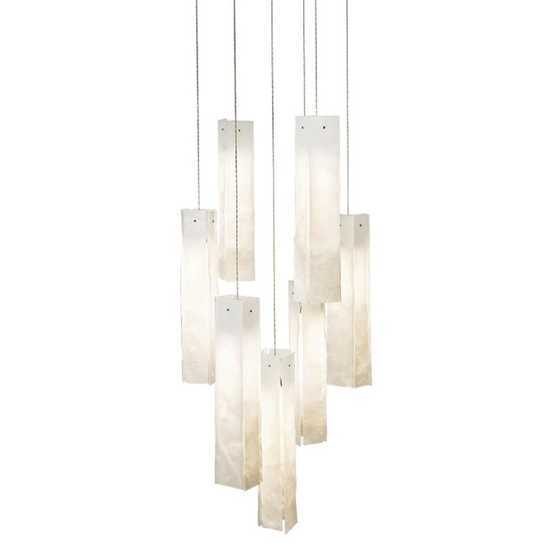 7 - Light Pendant, White, 12
