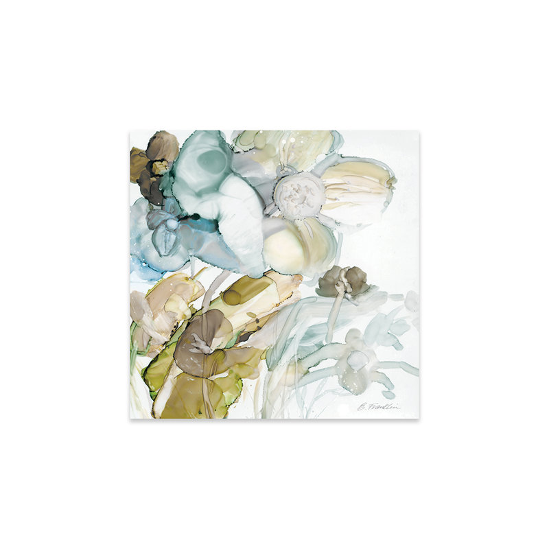 «Seaglass Garden III» par Elizabeth Franklin - impression non encadrée, H 24 po x l 24 po x P 0,25 po