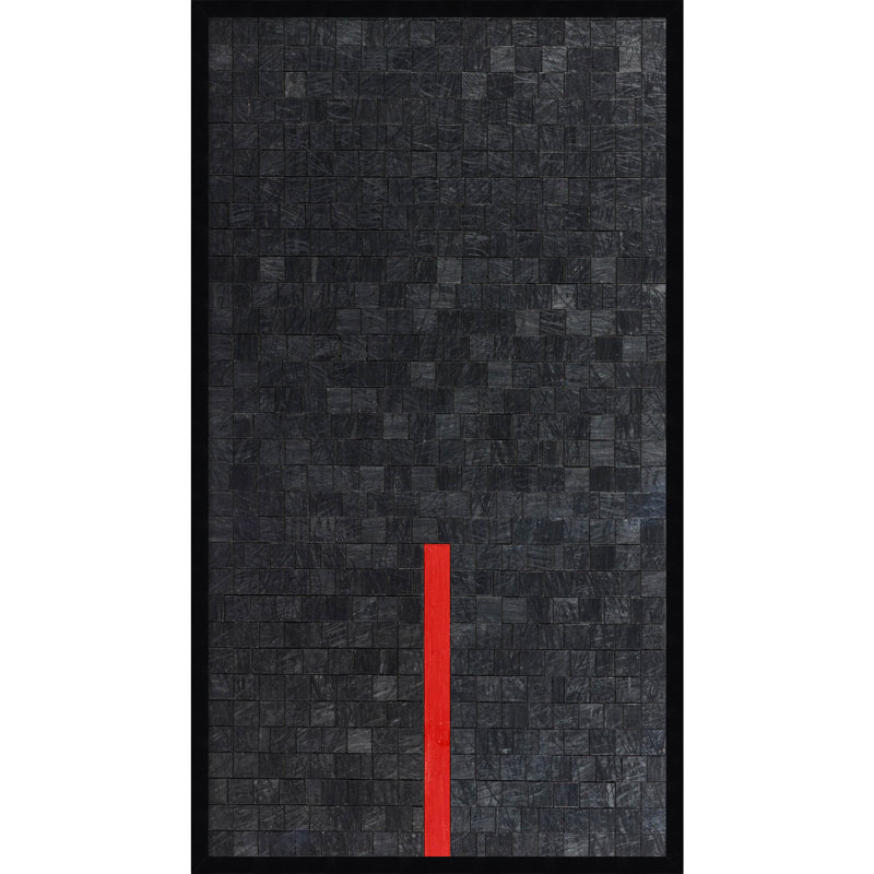 Close by Alex Dunn, Black, 41" H x 23" W