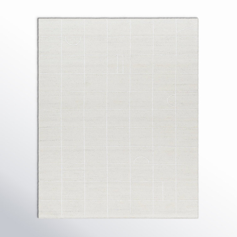 Loeb Hand Tufted Wool Cream Rug