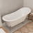 Diamante Series 67.32'' x 29.53'' Soaking Acrylic Bathtub
