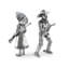 Western Salt And Pepper Shaker Set