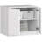 Sirenio Particle Board 2 - Door Rectangle Accent Cabinet