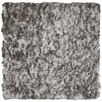 Morrell Hand Tufted Shag Solid Color Area Rug