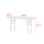 Nouvelle table de véranda en bois massif de style chinois-1109912667