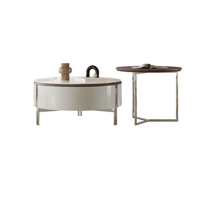 Round Coffee Table Set