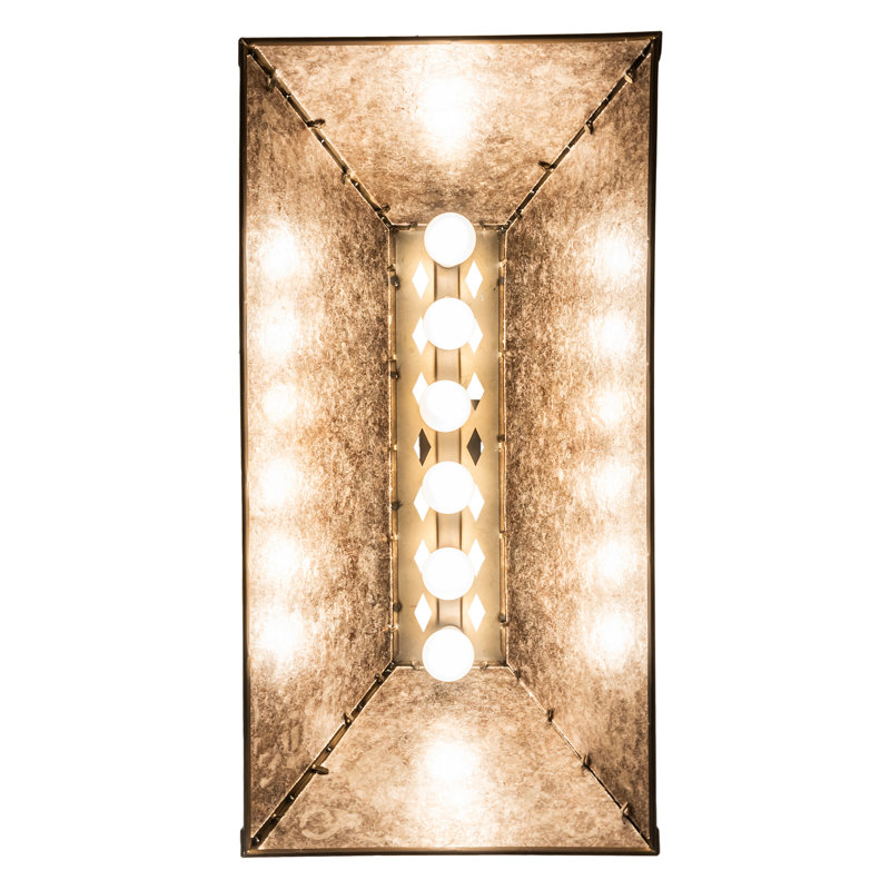 Rustic Lodge 6 - Light Pendant, 22" - 44" H x 33" W x 17" D
