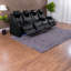 Fauteuils inclinables électriques modernes en cuir fleur pour le divertissement à domicile