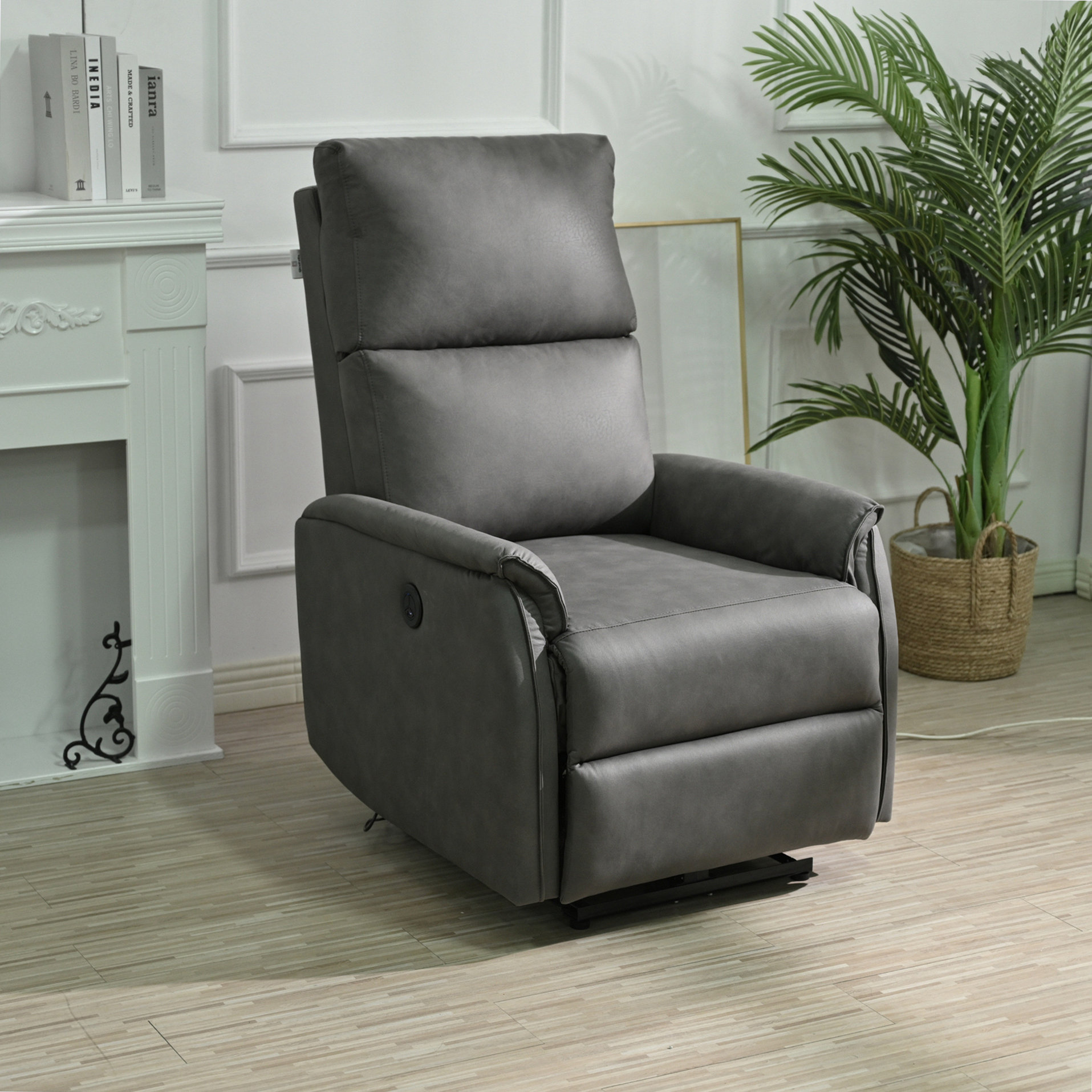 Latitude Run® Kaulton Electric Power Recliner Chair for Bedroom Living