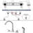 TONWIN Pull Out Kitchen Faucet
