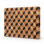 Planche à découper à carreaux 3D faite à la main 17 po x 13 po x 1,3 po - Bloc de boucher à grain de noyer avec rainure pour jus profond, réversible et facile à utiliser avec poignées latérales