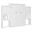 Grand lit escamotable avec bureau, coiffeuse et armoires-915522829