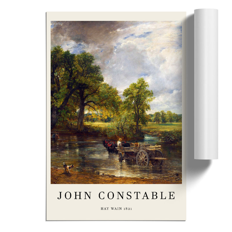 The Hay Wain - No Frame Print, 59cm H x 42cm W x 0.1cm D