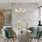 Bertelli 5-Light Dimmable Steel Cylinder Chandelier-1162112483
