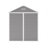 Campcraft 6*5Ft Resin Storage Shed,Plastic Garden Tool Outside Sheds,High Quality Pp Material,Strong Structure,Waterproof,Rust And UV Proof,Large Storage Space,12Mm Thick Pp Board,HD Window Lighting