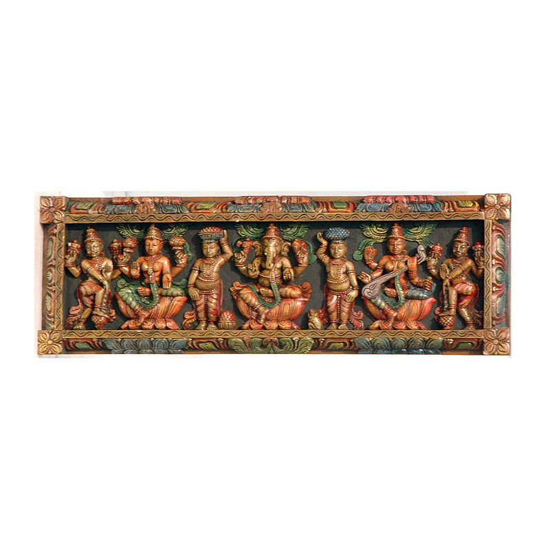 Lakshmi, Ganesha et Saraswati