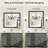 Modern & Contemporary Beveled Metal Framed Rectangular/Square Bathroom Vanity Mirrors with HD Tempered Glass-370240086-374413129-374413134