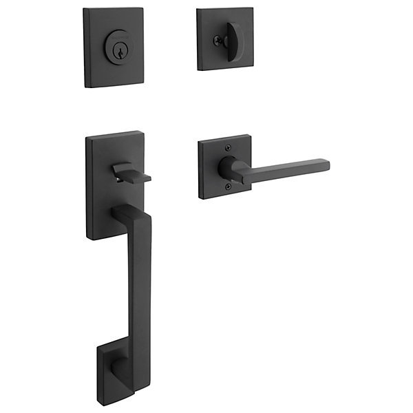 La Jolla Entry Set, Satin Black