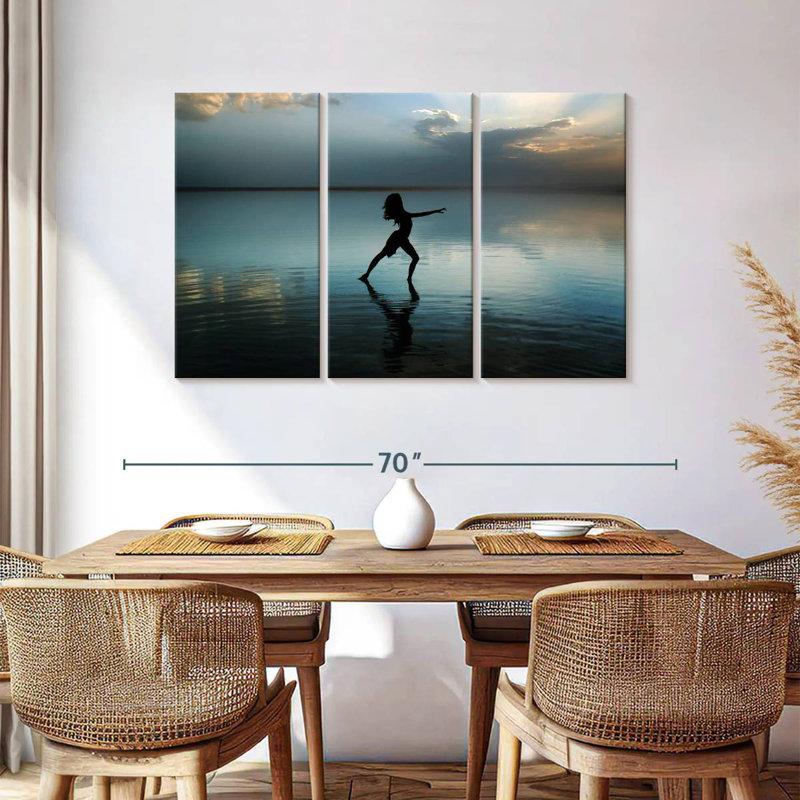 Enn Lake Ballet Dancer, 36" H x 57" W