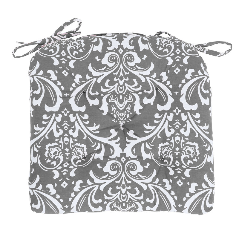 Coussin de chaise d'intérieur, gris