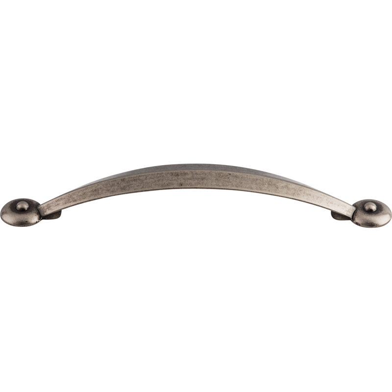 Angle Bar pull, Pewter Antique, 5 1/16" Center to Center
