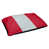 Rouge / argent / rouge