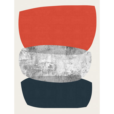 Balanced Abstract Shapes Print by Other Artist