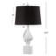 29,5" lampe de table Abilene