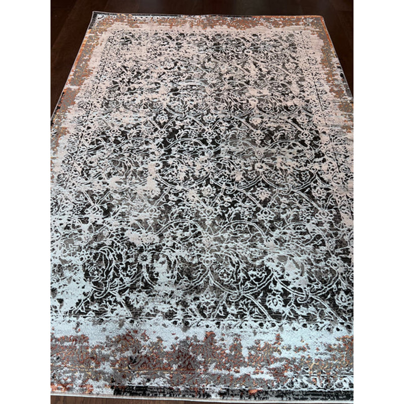 Rectangle Jayla Area Rug with Non-Slip Backing, Rectangle 5'4" x 7'8"